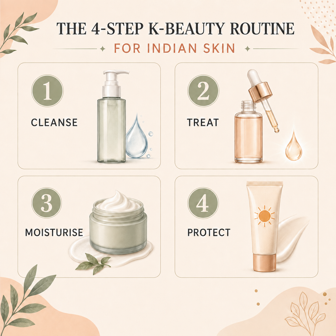 The 4-step K-beauty routine that works for Indian skin