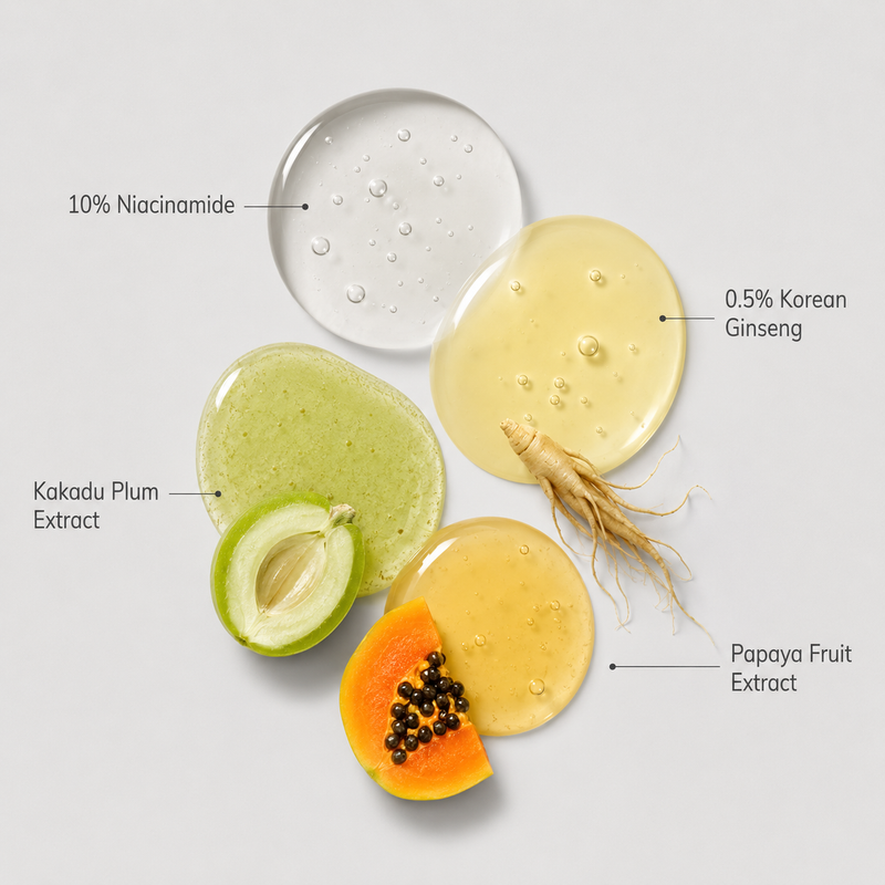 Niacinamide 10% + Korean Ginseng 0.5% Serum