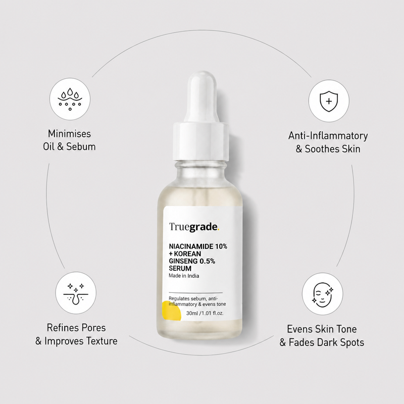 Niacinamide 10% + Korean Ginseng 0.5% Serum